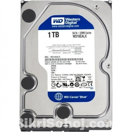 Western Digital 1TB Blue Desktop HDD